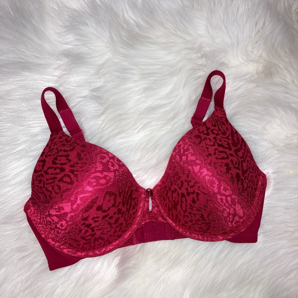 Red Leopard Olga Bra Size 34D
